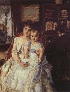 Family Scene Alfred Stevens